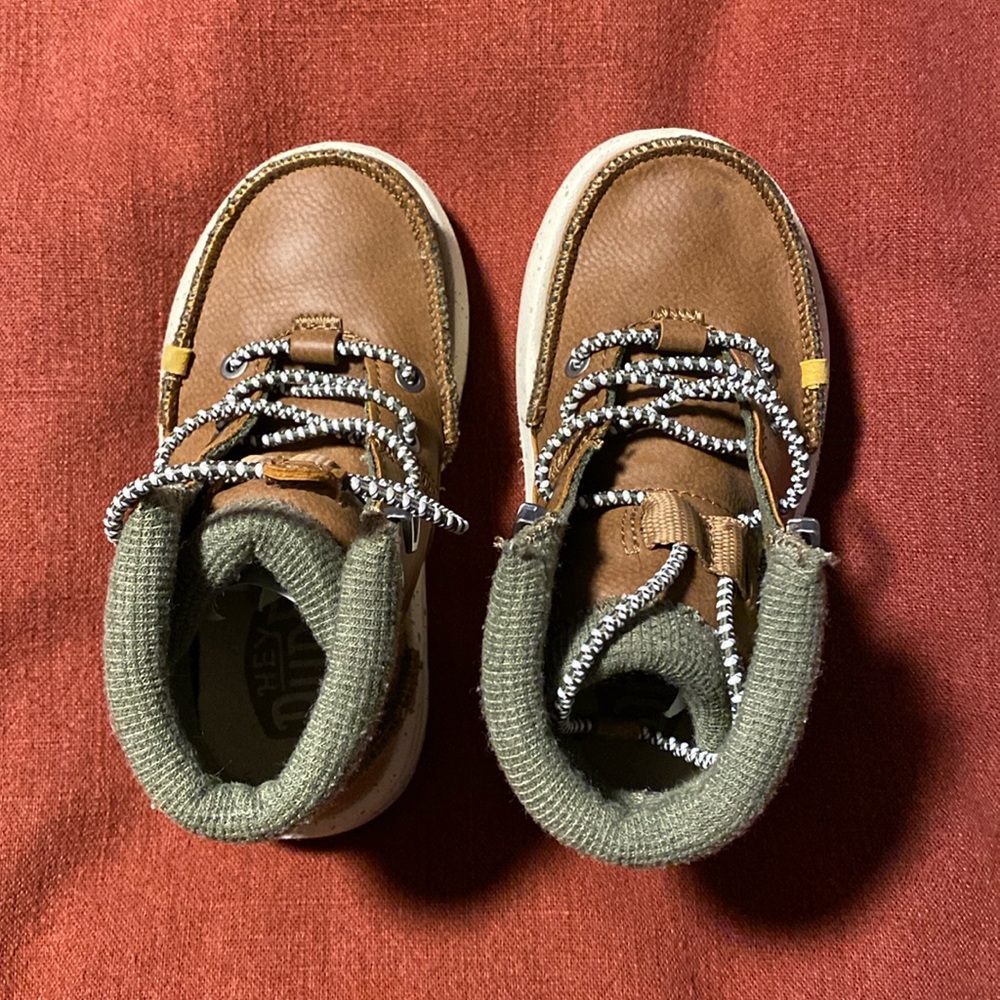 Hey dude toddler boy boots